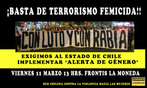 BASTA DE TERRORISMO FEMICIDA