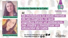 Fundacion Gente de la Calle en Mujeres en Sintonia Red Chilena contra la Violencia hacia las Mujeres