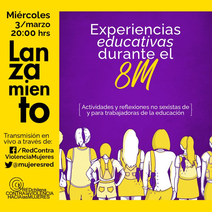 experiencias educativas 8m afiche