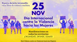 25 noviembre 2022 Día Internacional contra la Violencia hacia las Mujeres.